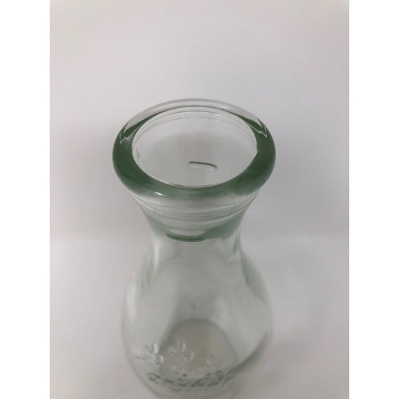 Carafino Clear Glass Bottle 8oz 25cl Wine Vinegar Dressing Pourer 6.25" Cruet - Picture 7 of 7